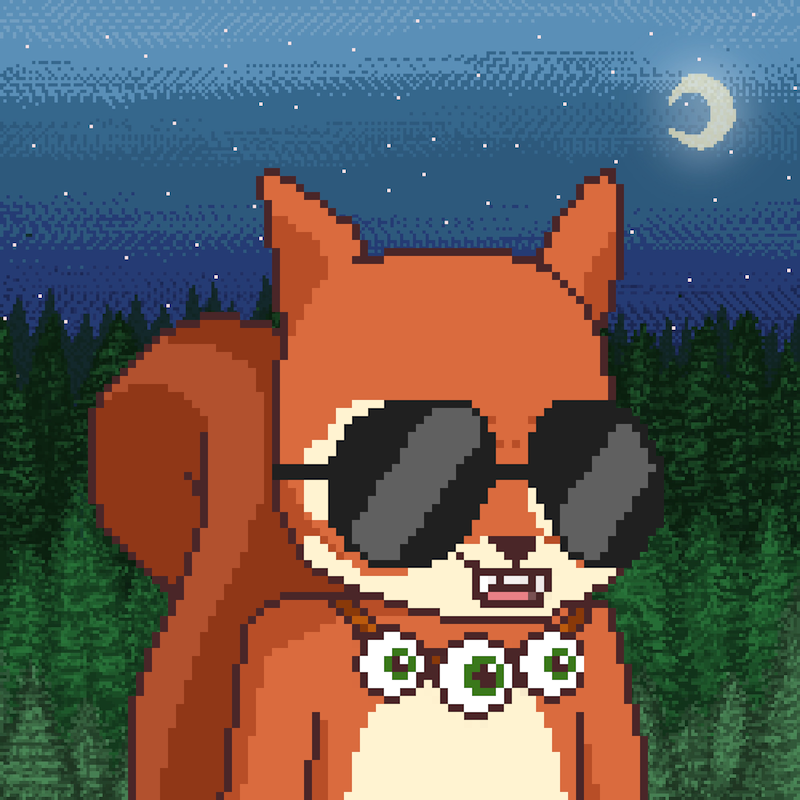 Pixel Squirrels #1048